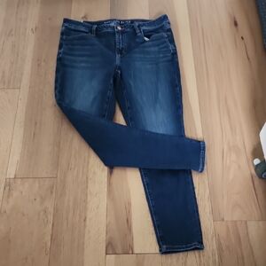 American Eagle Outfitters Dark Blue Skinny Jeans / JEGGINGS